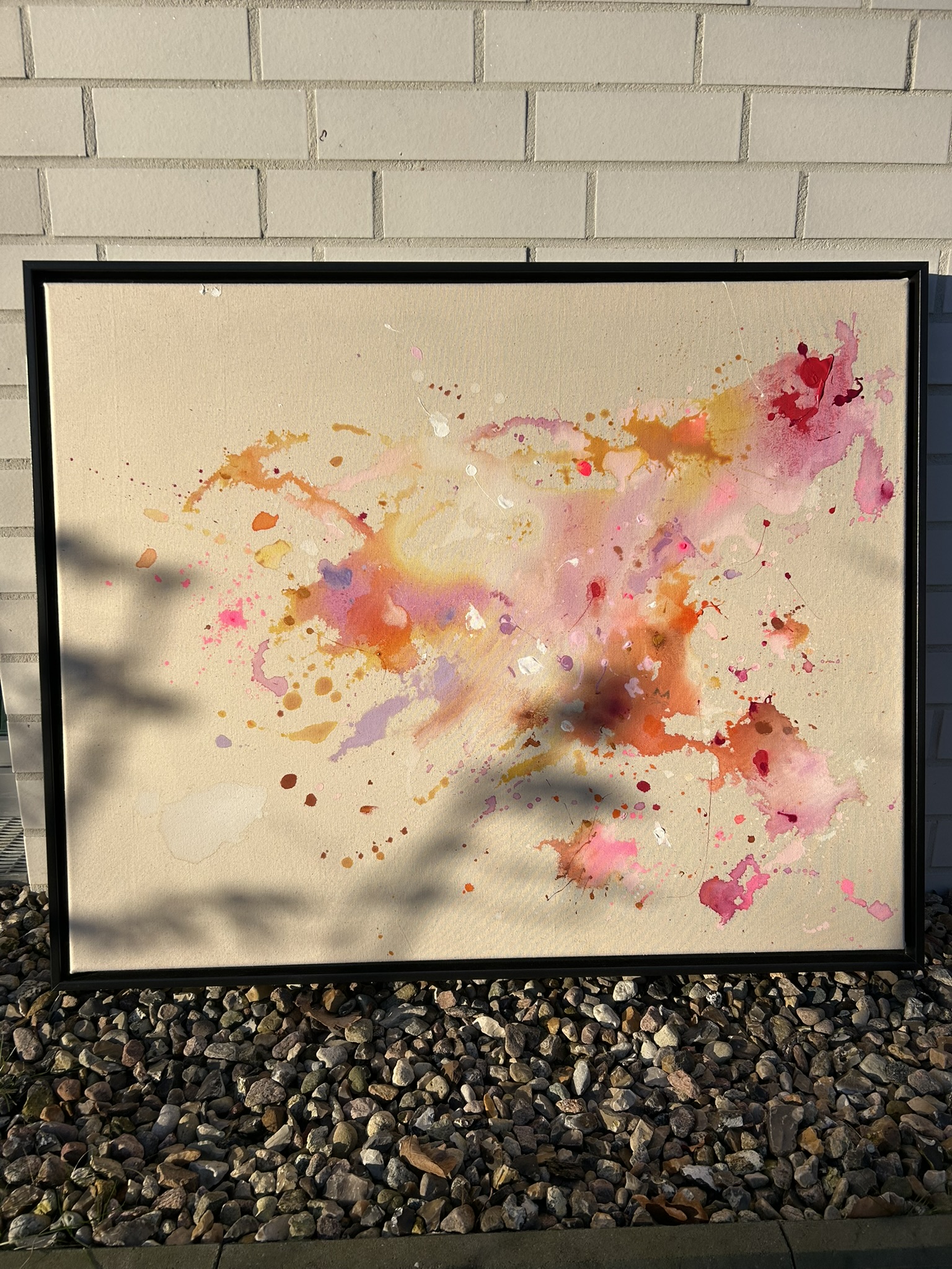 See the Good, 2025, Acryl auf roher Baumwollleinwand